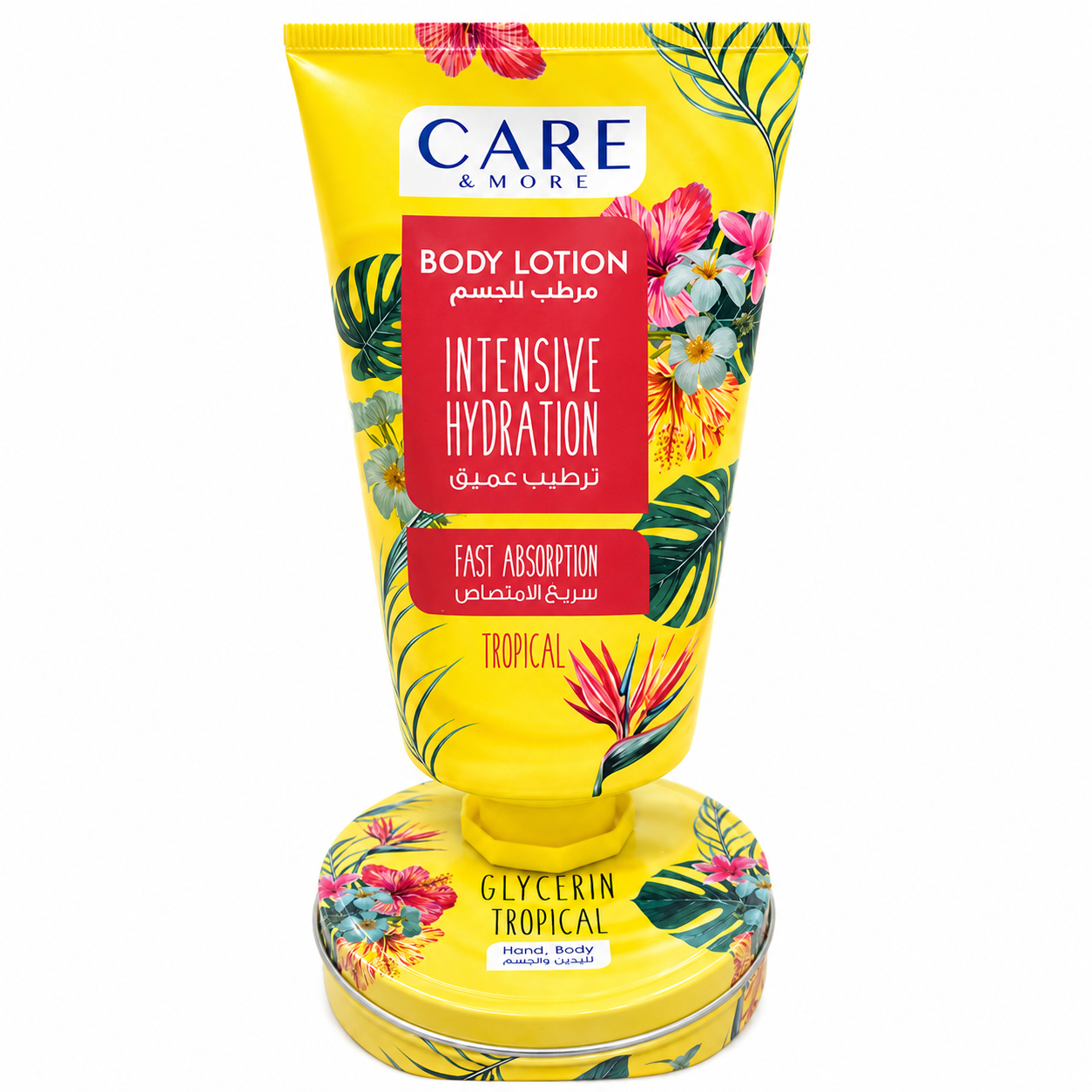 Care & More Tropical Body Lotion & Soft Cream Set