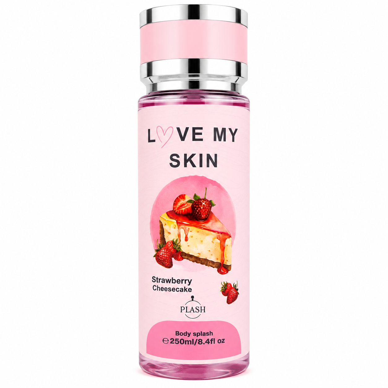 Love My Skin Strawberry Cheesecake High Quality Body Splash 250ml