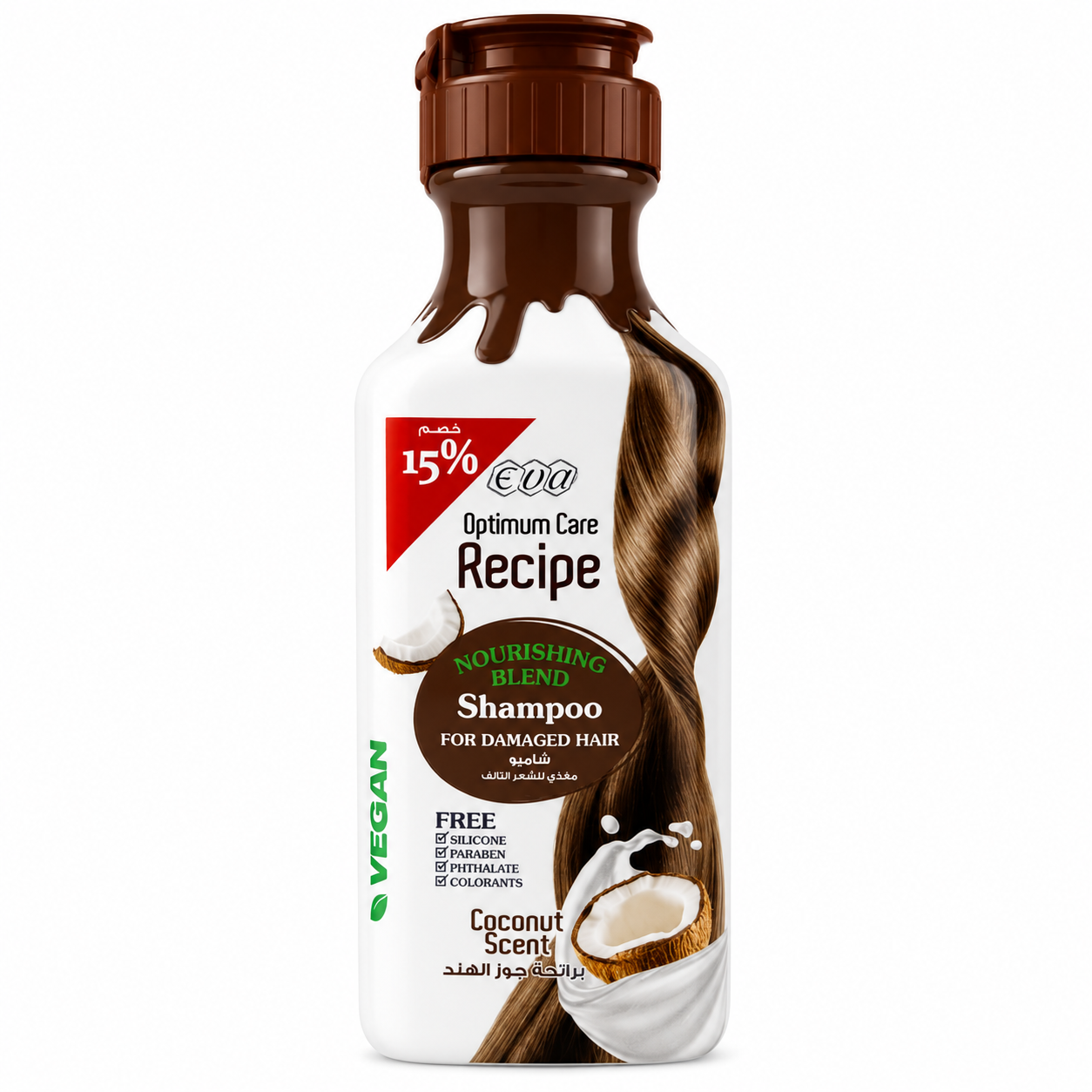 Eva Recipe Nourishing Blend Shampoo – Coconut Scent 350ml