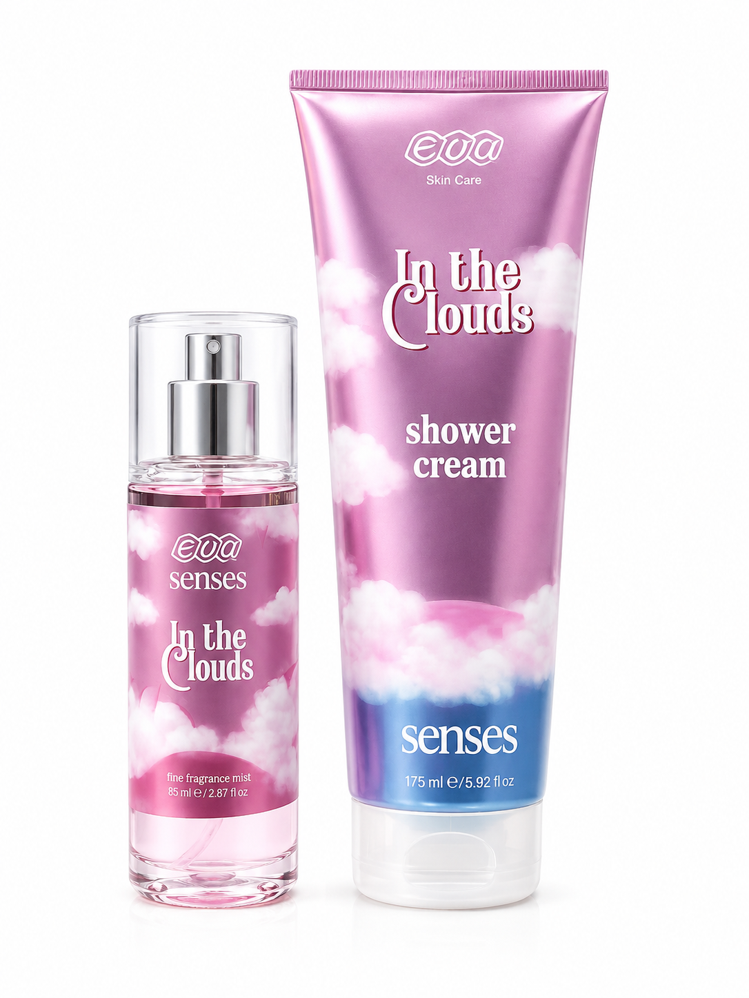 Eva Senses "In The Clouds" Shower Cream & Fine Fragrance Mist Set