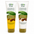 Aloe Eva Strengthening Hair Care Set , Aloe Eva Strengthening Shampoo & Conditioner | Aloe Vera & Argan Oil