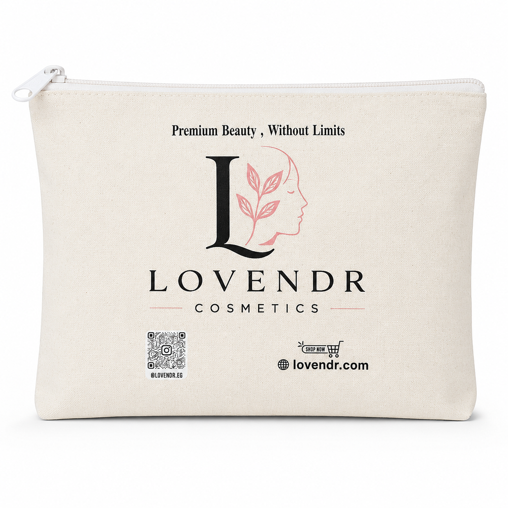 Lovendr Beauty Essentials Cosmetic Pouch | Beauty Gift Set